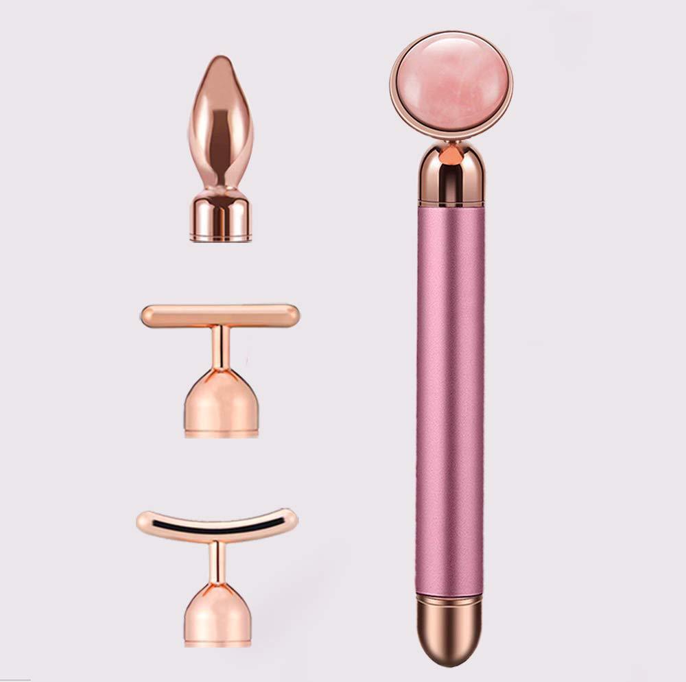 "4-i-1 Elektrisk Jade Skönhetsstick: Lyft, Massera & Föryngra Din Hud"